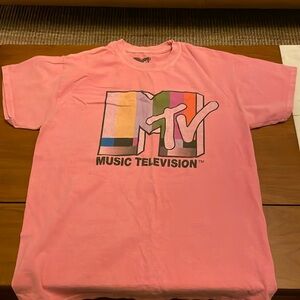 Vintage pink MTV T-shirt
